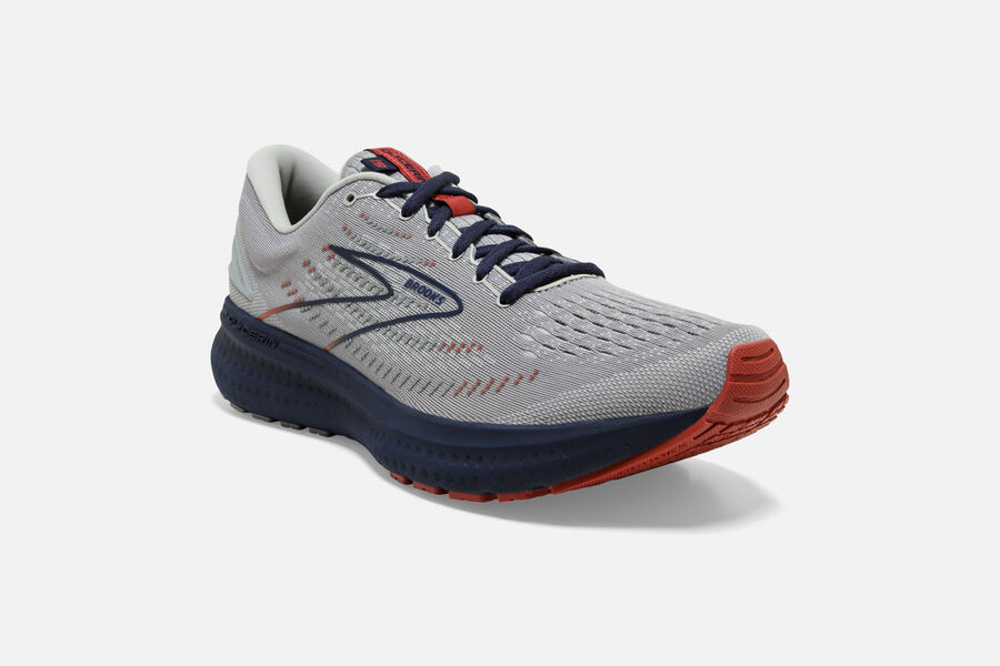 Brooks Glycerin 19 Road Loopschoenen Heren - Grijs/Zwart - 487532AJZ